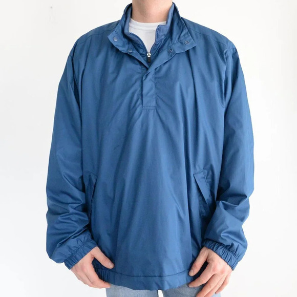 North End Blue Windbreaker  Pullover ~XLarge - Picture 2 of 12